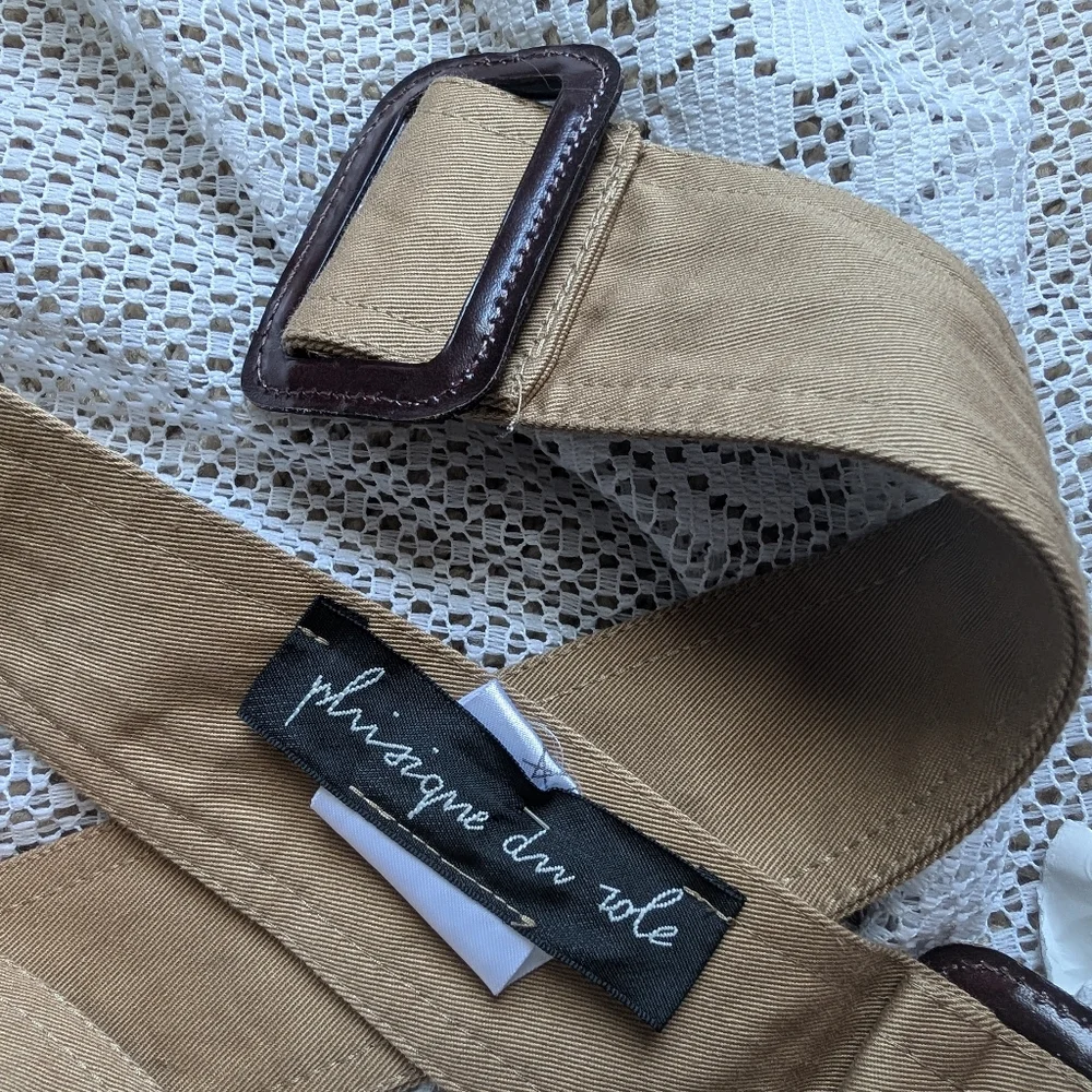 Physique du Role Italian Canvas Infinity Belt | NWT